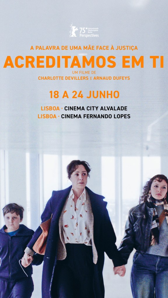 Adaptação da imagem de Acreditamos em Ti para formato vertical de stories